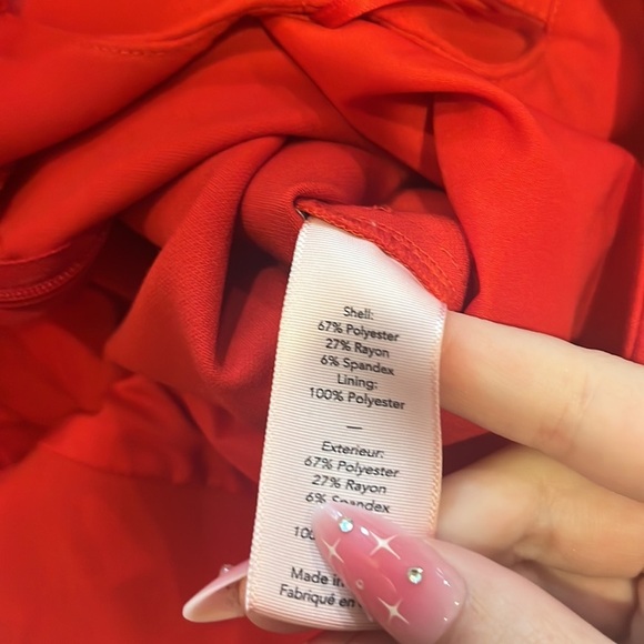 Likely Woman’s Maxson Red Jumpsuit Size 0 - Picture 7 of 7